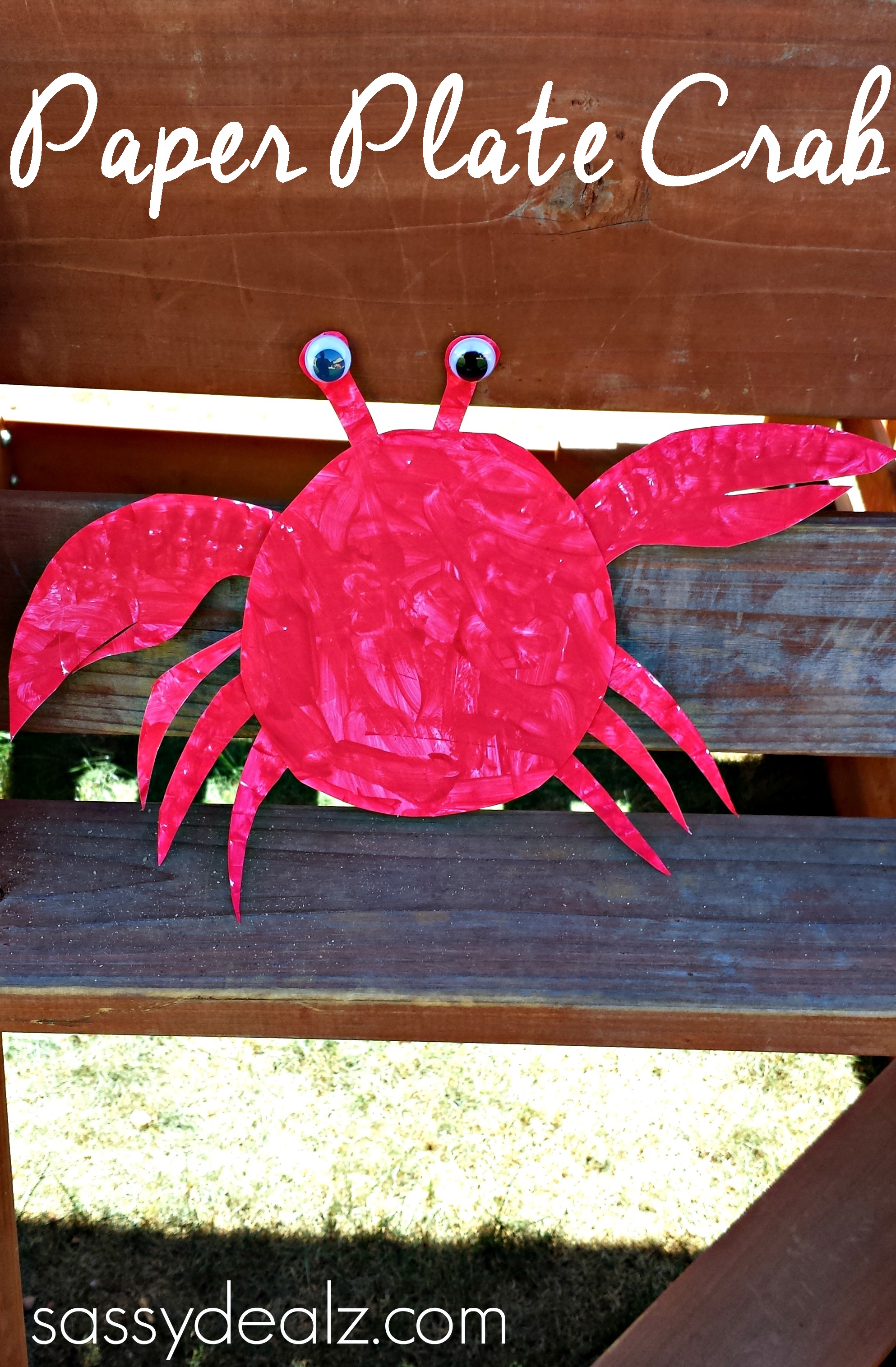 Paper Plate Crab Craft For Kids - Crafty Morning