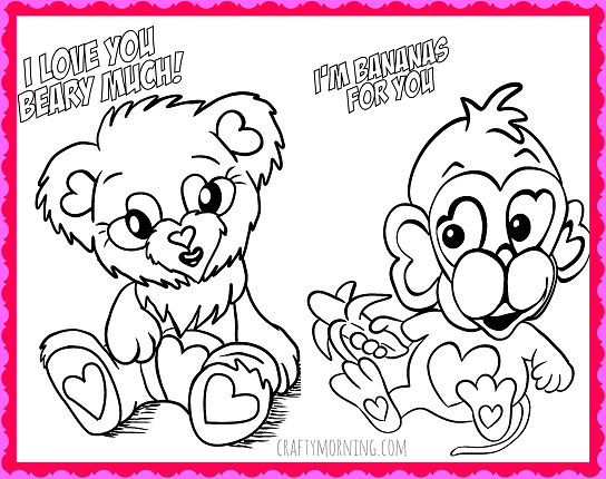 valentines day printables coloring pages - photo #46