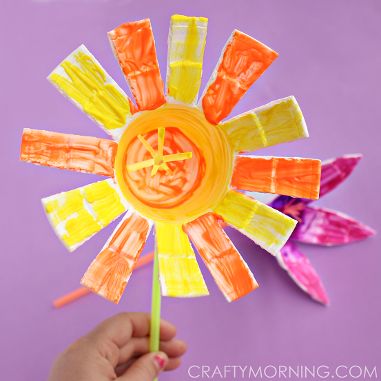 Styrofoam Cup Flowers (Kids Craft) Crafty Morning