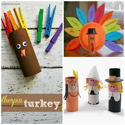 List of Thanksgiving Toilet Paper Roll Craft Ideas For Kids