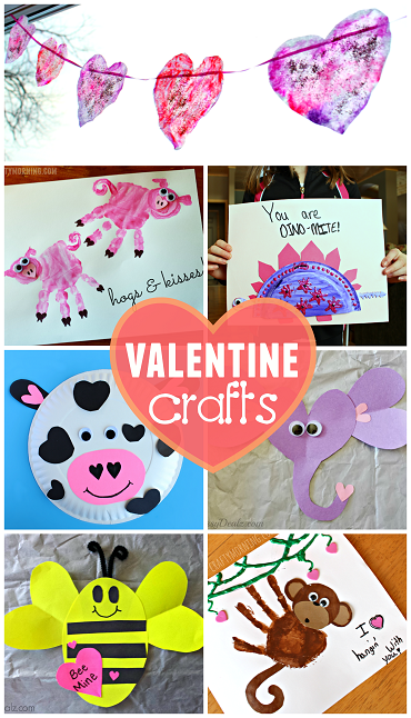 List of Easy Valentine’s Day Crafts for Kids