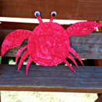Paper Plate Crab Craft For Kids