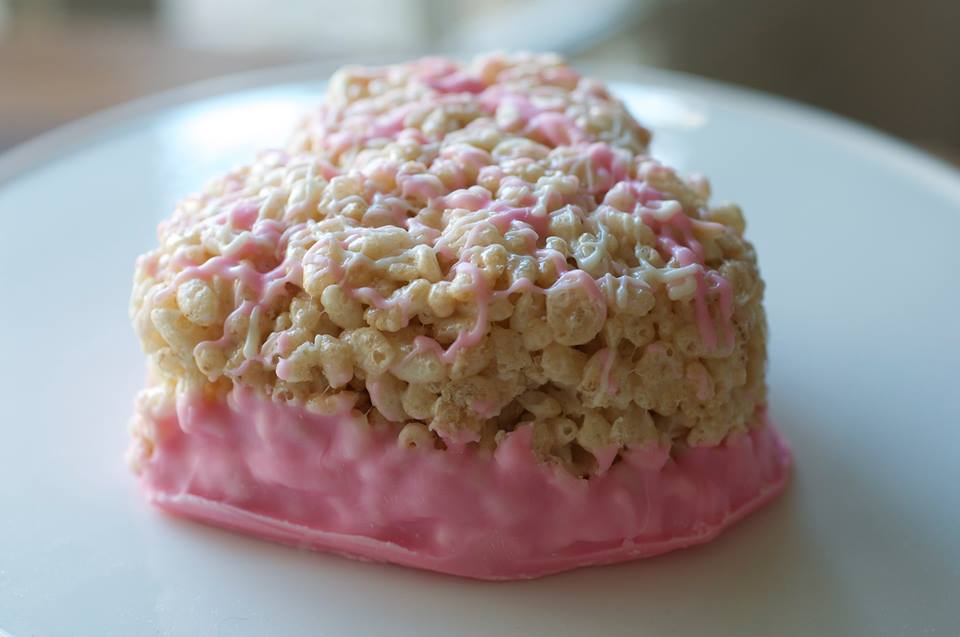 DIY Rice Krispie Heart Valentine Treat