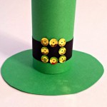 Leprechaun Hat Toilet Paper Roll Craft for St. Patrick's Day