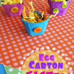 Egg Carton Easter Basket Craft for Kids