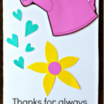 Watering Can Mother's Day Card Kids can Make