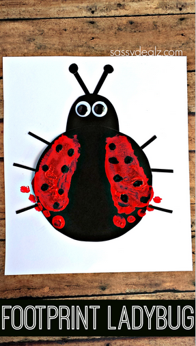 footprint-ladybug-craft-for-kids