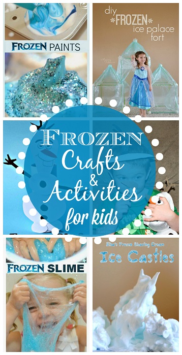 Frozen Crafts and Activities for Kids
