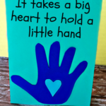 Meaningful Kid's Handprint Father's Day Card