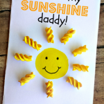 "You Are My Sunshine" Noodle Card for Kids to Make