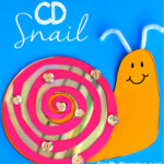 CD Snail Craft for Kids to Make
