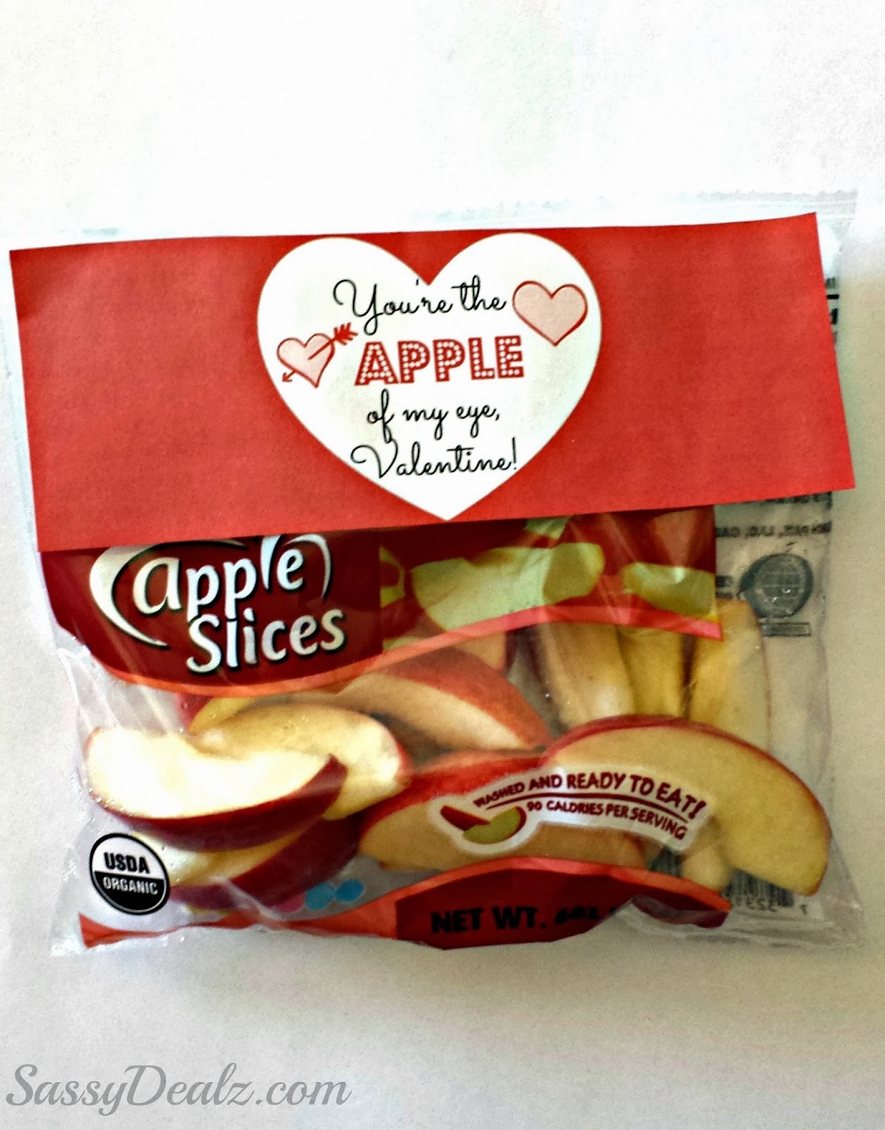 "You're the Apple of my Eye" Valentine's Day Gift Idea For Kids