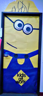 DIY Despicable Me Minion Bulletin Board/ Door Decoration For a Classroom