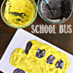 Puffy Paint School Bus Craft for Kids