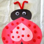 Heart Ladybug Valentines Day Craft For Kids