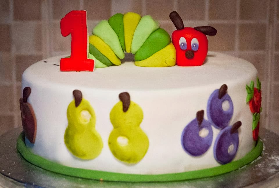 The Very Hungry Caterpillar Cake and Cupcake Ideas