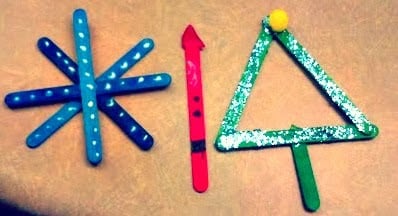 Popsicle Stick Christmas Crafts For Kids (Snowflake, Christmas Tree, & More!)