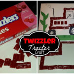 DIY: Make a Tractor out of Twizzler Bites (Cheap Kid's Craft)