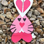 Heart Bunny Rabbit Craft For Kids {Valentine's Day Project}