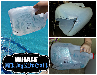 DIY: Whale Milk Jug Kid’s Craft (Great For Water Play!)