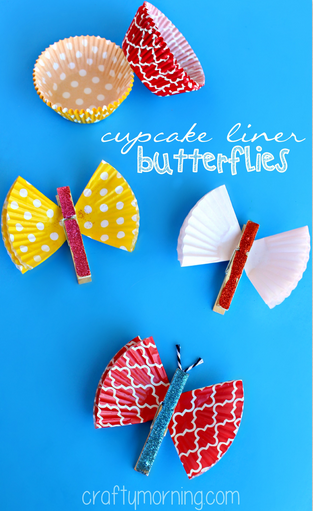 cupcake-liner-butterfly-clothespins-craft
