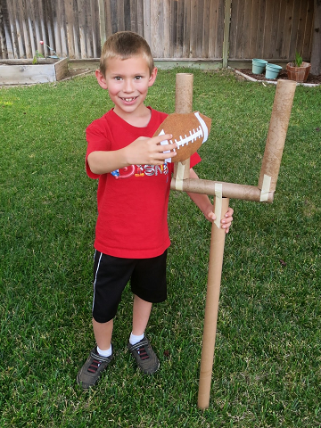 paper towel roll football craft for kids paper-towel-roll-football-craft