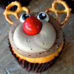 Adorable Rudolph the Reindeer Cupcakes