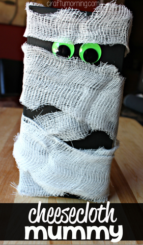 cheesecloth-mummy-craft-for-kids-to-make