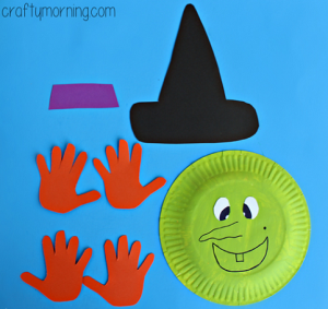 Paper Plate Witch Craft for Kids - Crafty Morning