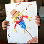 Handprint Scarecrow Craft for Kids to Make