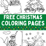 Free Printable Christmas Coloring Pages for Kids