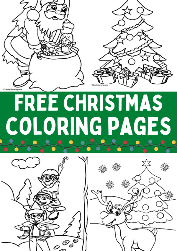 christmas printable coloring sheets