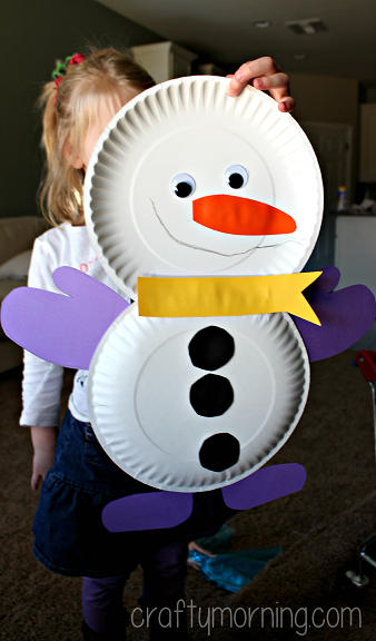 paper-plate-snowman-christmas-craft-for-kids