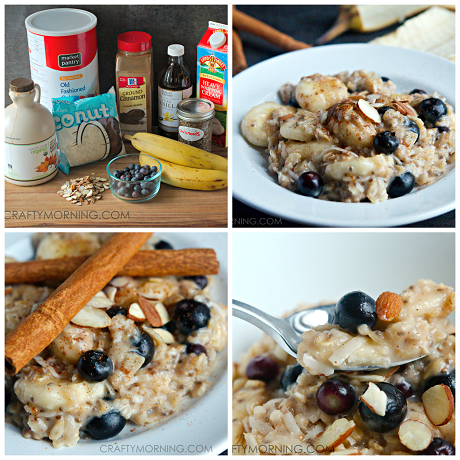 Healthy Oatmeal Recipe (Chia Seeds, Bananas, & More!)