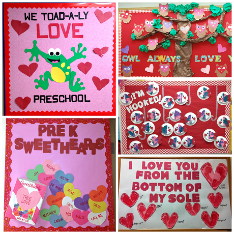 Valentine’s Day Bulletin Board Ideas for the Classroom