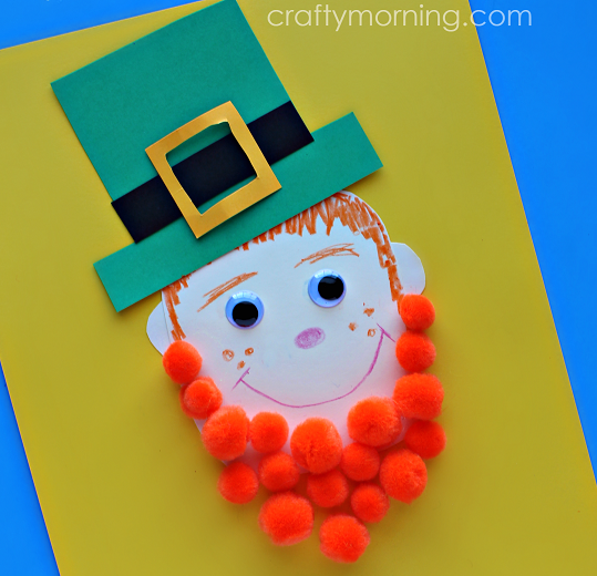 -pom-pom-leprechaun-st-patricks-day-craft-for-kids