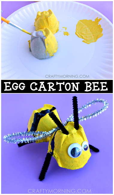egg-carton-bumble-bee-craft-for-kids