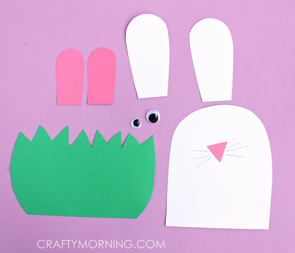 paper-bunny-hiding-in-grass-easter-kids-craft