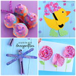 Beautiful Spring Crafts for Kids to Create