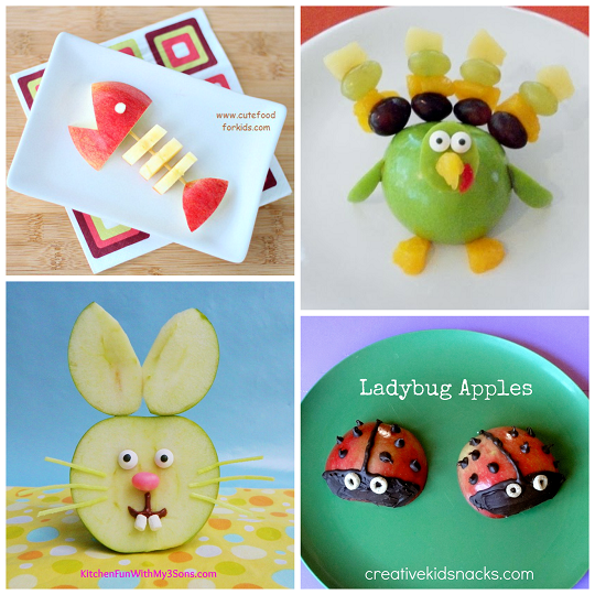 fun apple snacks adorable-apple-snacks-for-kids