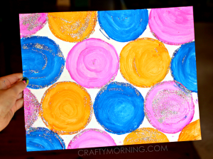 Easy Circle Cup Painting for Kids - Crafty Morning