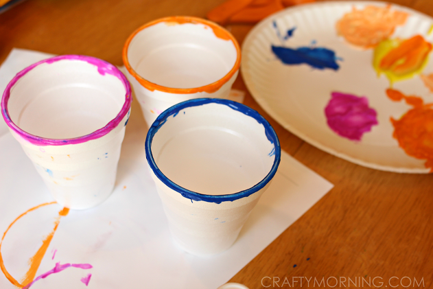 circle cup painting circle-cup-painting-for-kids-craft