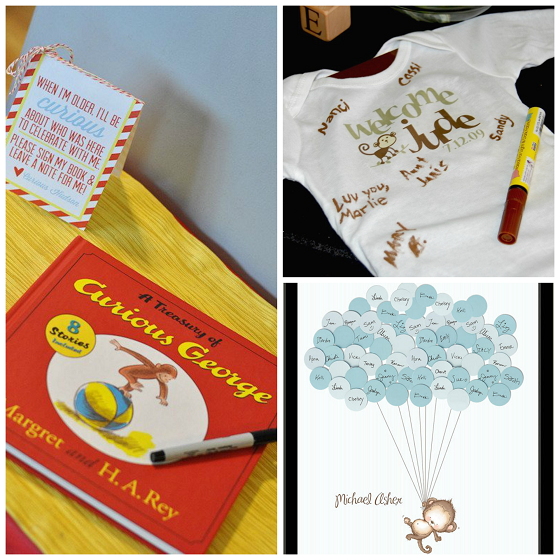monkey-baby-shower-guestbook-ideas