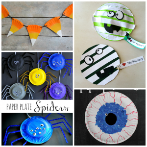 Paper Plate Halloween Crafts for Kids - Crafty Morning