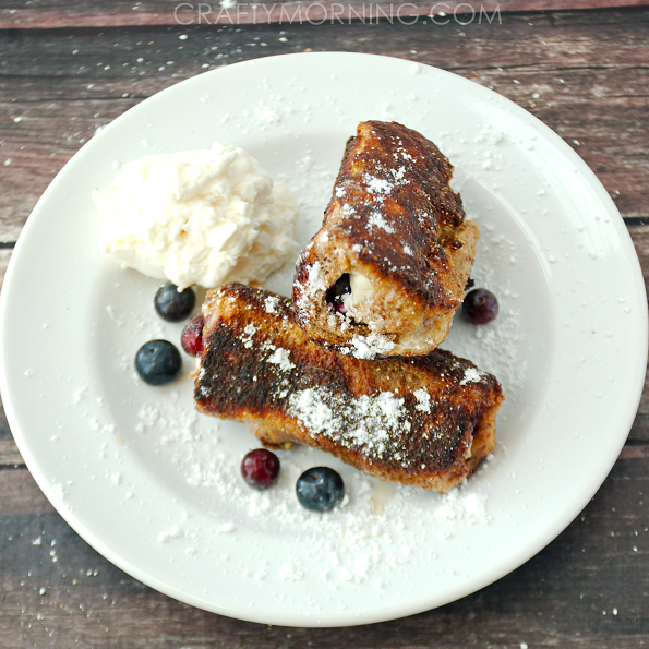 French Toast Roll-Ups Recipe