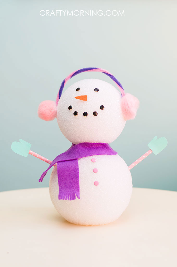 Winter Snowman Craft