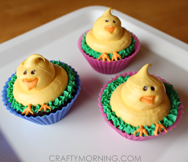 cute-easter-chick-cupcakes-idea