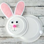 Paper Plate Bunny Rabbit Craft for Kids