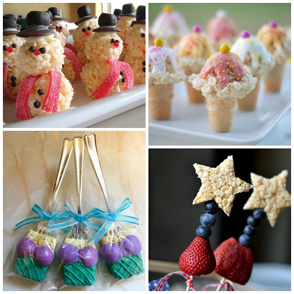 Cutest Rice Krispie Treat Ideas