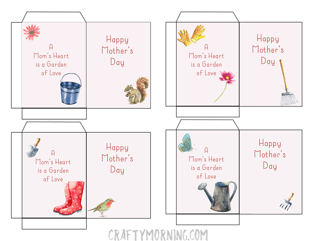 Mother’s Day Seed Packet Printables